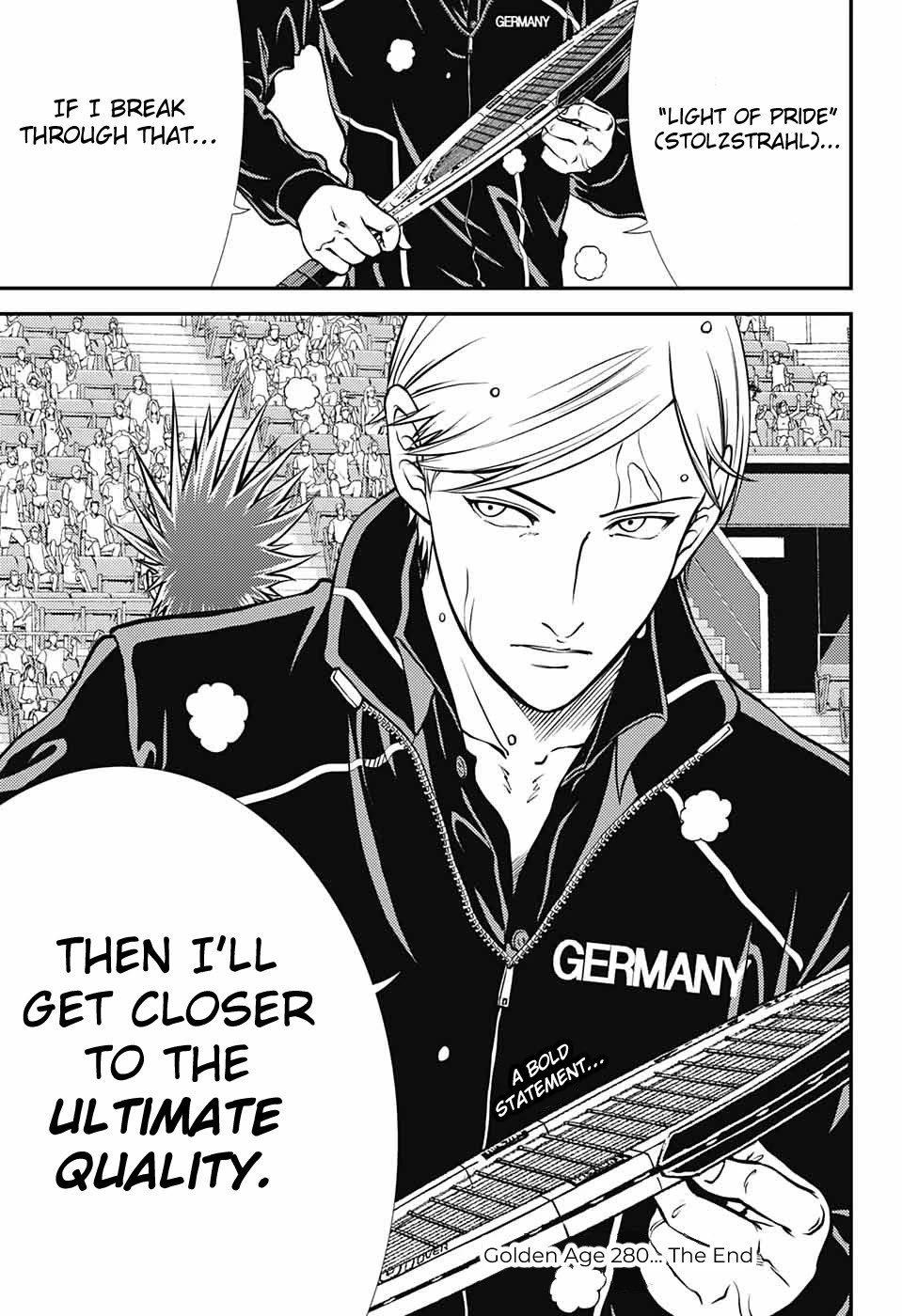 New Prince of Tennis Chapter 280 page 10 - Chapter 280: Craving for Strength