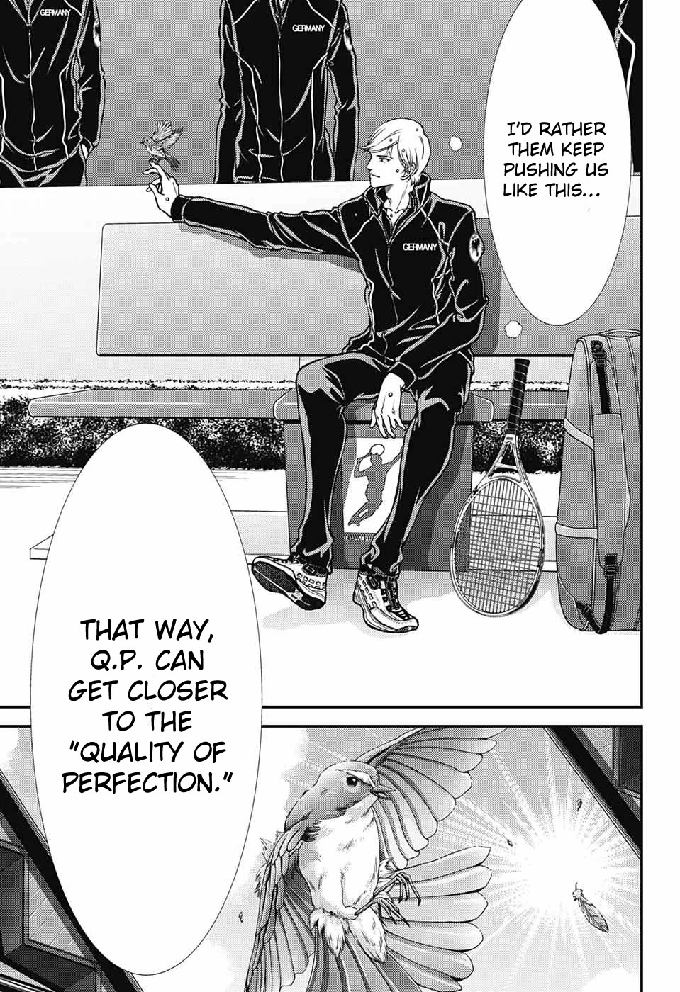 New Prince of Tennis Chapter 281 page 4 - Chapter 281: The Japanese Spirit