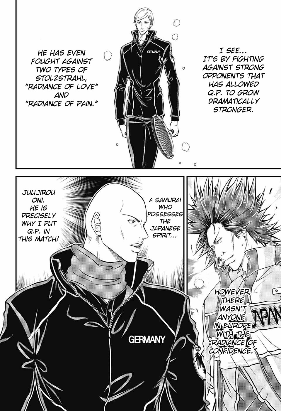 New Prince of Tennis Chapter 281 page 9 - Chapter 281: The Japanese Spirit