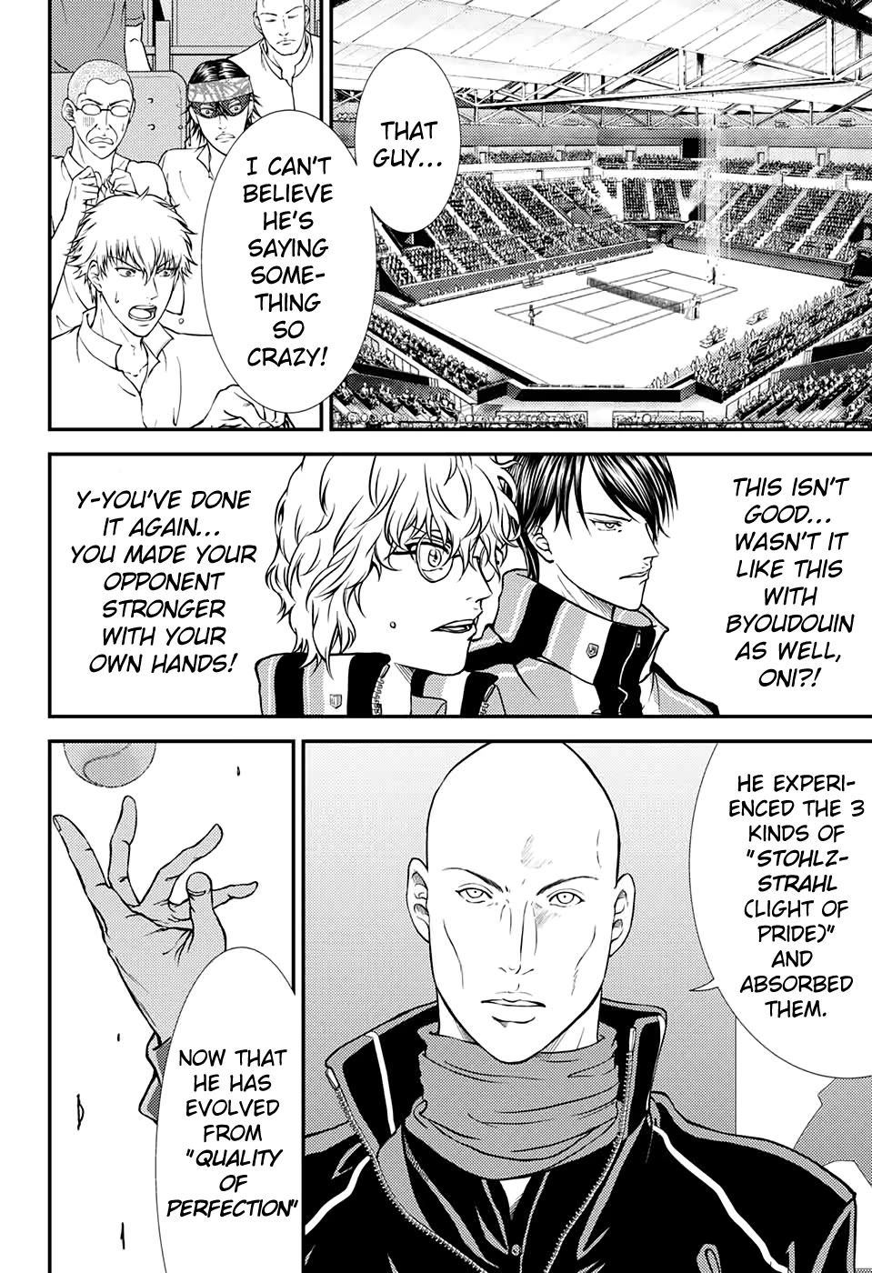 New Prince of Tennis Chapter 282 page 2 - Chapter 282: From Perfect to Ultimate