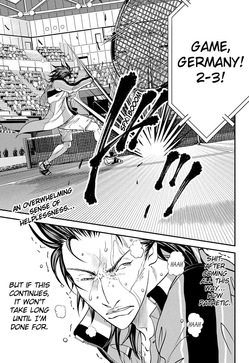 New Prince of Tennis Chapter 283 page 1 - Chapter 283: A Woven Spirit