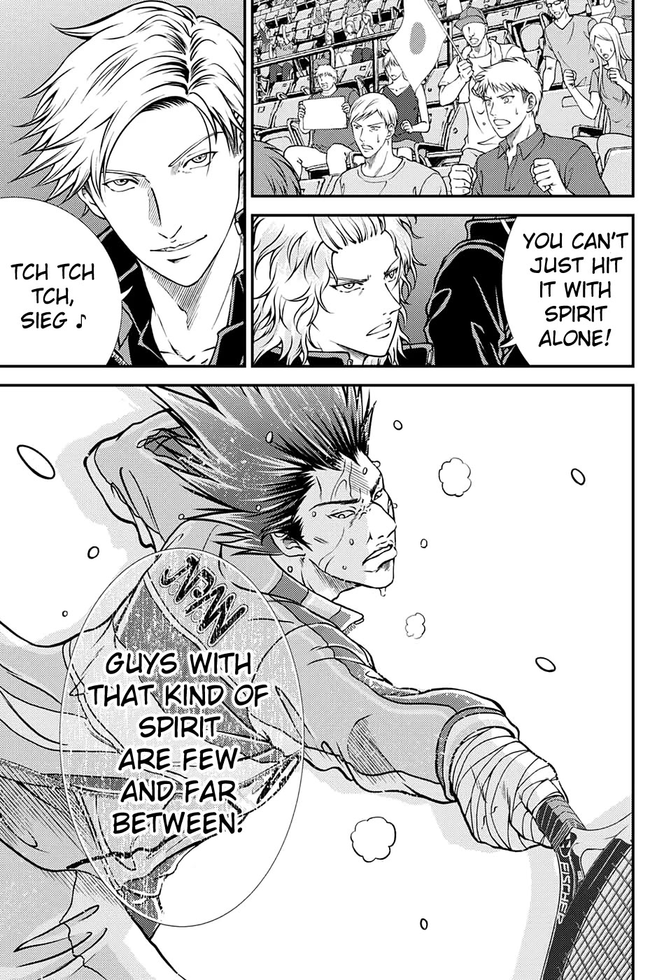 New Prince of Tennis Chapter 283 page 5 - Chapter 283: A Woven Spirit