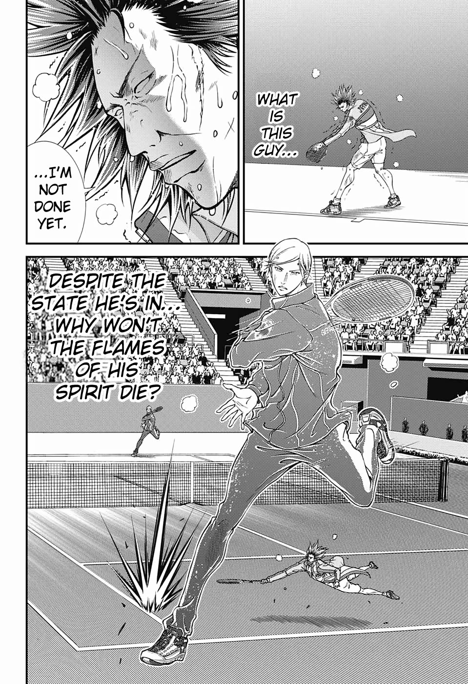 New Prince of Tennis Chapter 284 page 3 - Chapter 284: A Broken Racket