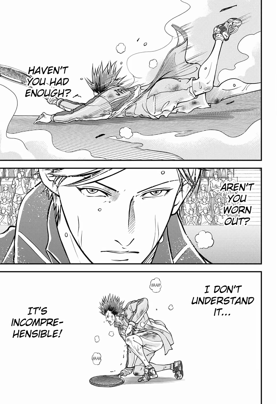 New Prince of Tennis Chapter 284 page 4 - Chapter 284: A Broken Racket