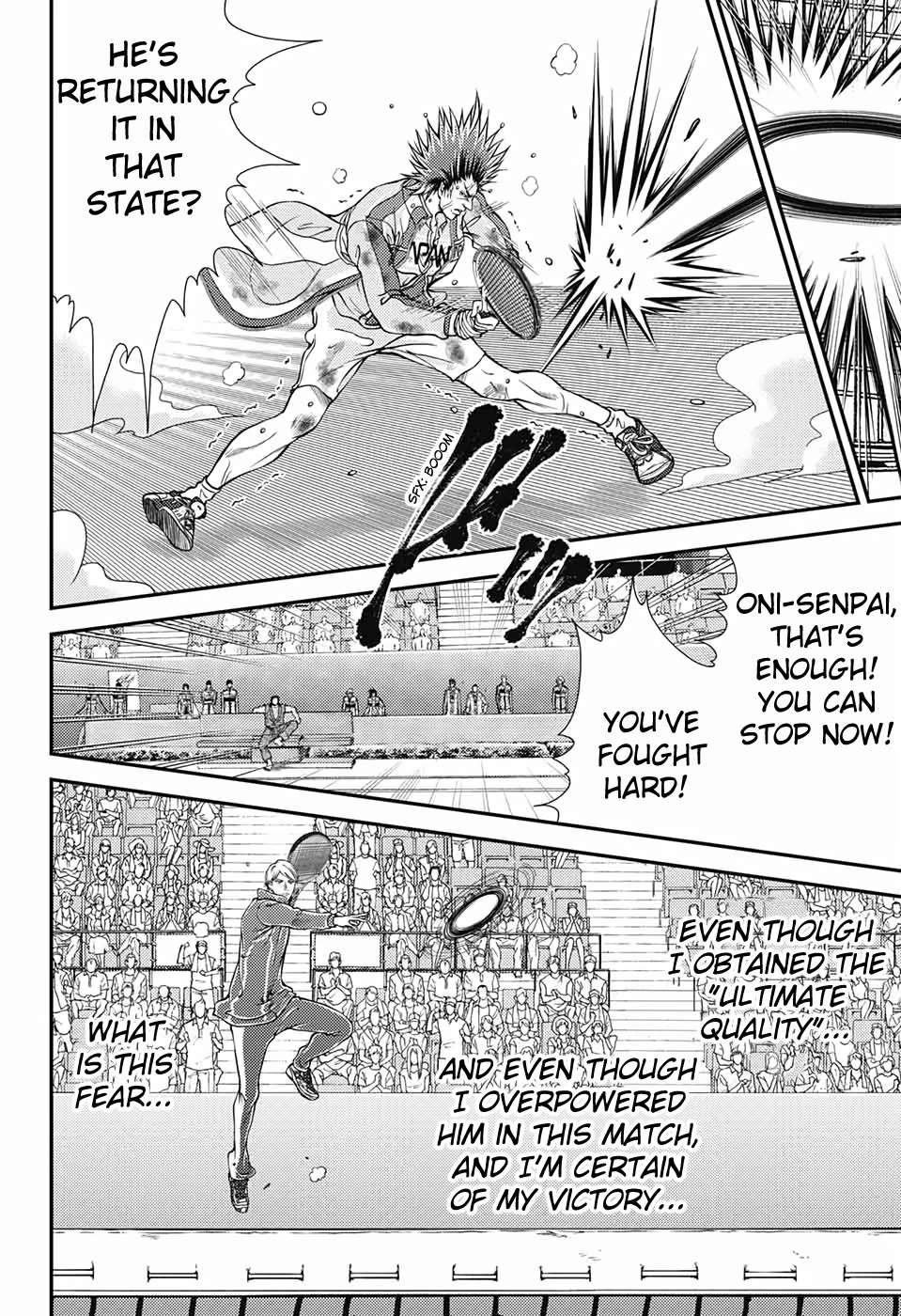 New Prince of Tennis Chapter 284 page 5 - Chapter 284: A Broken Racket