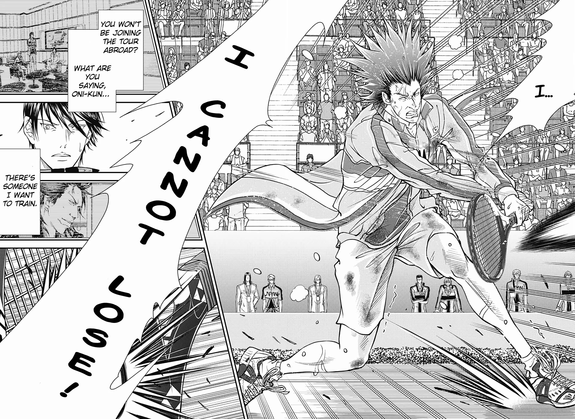 New Prince of Tennis Chapter 284 page 7 - Chapter 284: A Broken Racket