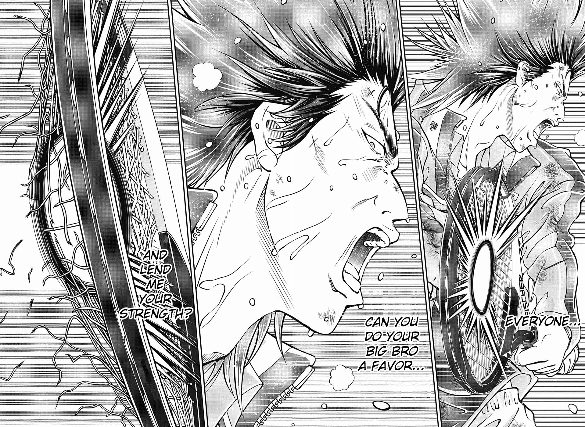 New Prince of Tennis Chapter 284 page 8 - Chapter 284: A Broken Racket