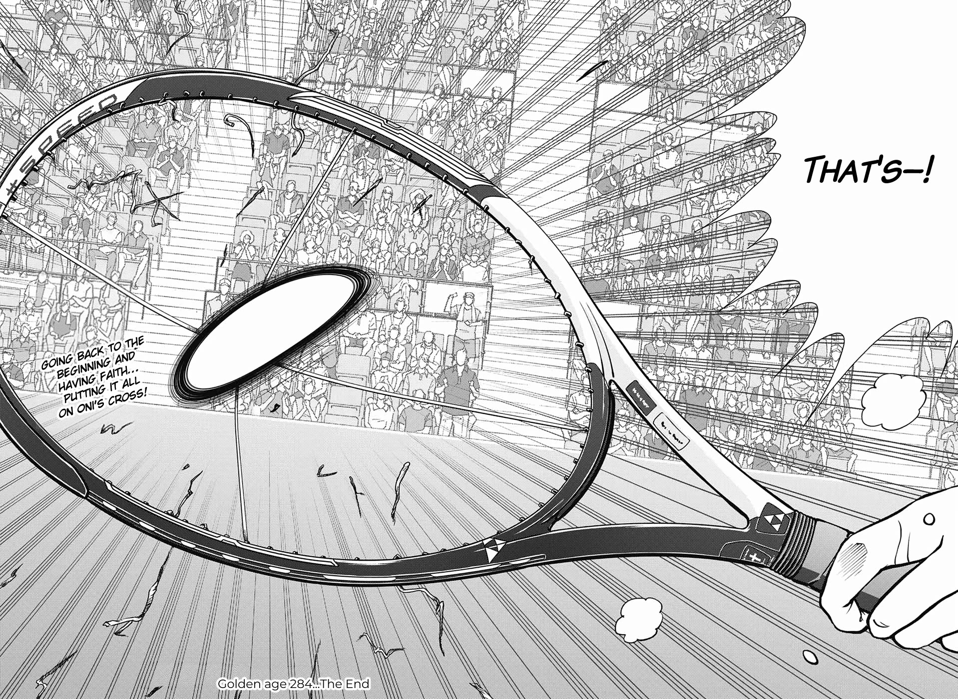 New Prince of Tennis Chapter 284 page 9 - Chapter 284: A Broken Racket