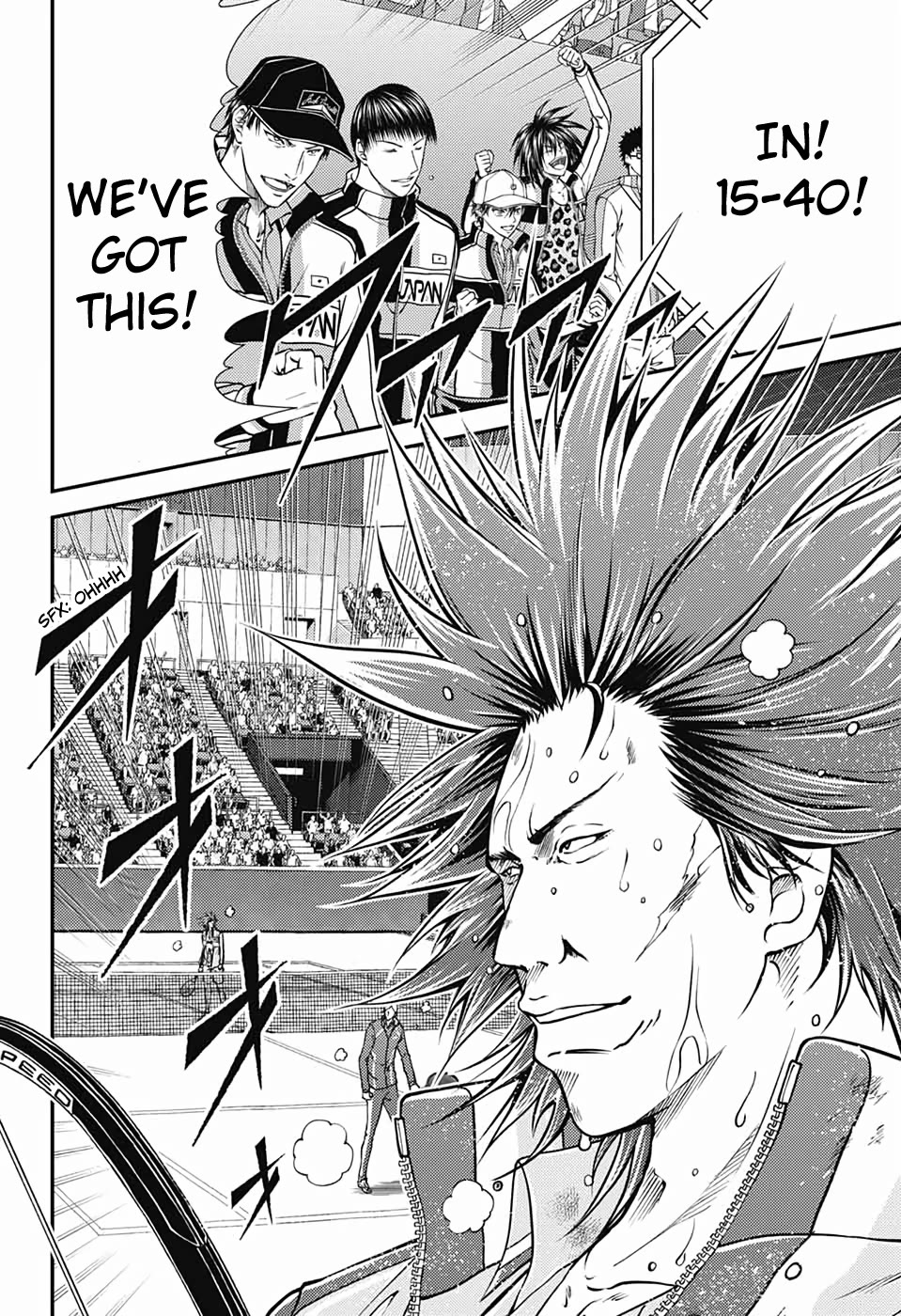 New Prince of Tennis Chapter 285 page 10 - Chapter 285: In! 15-40!