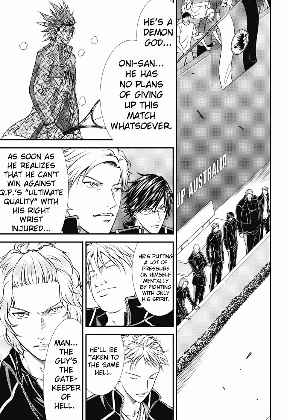 New Prince of Tennis Chapter 285 page 11 - Chapter 285: In! 15-40!