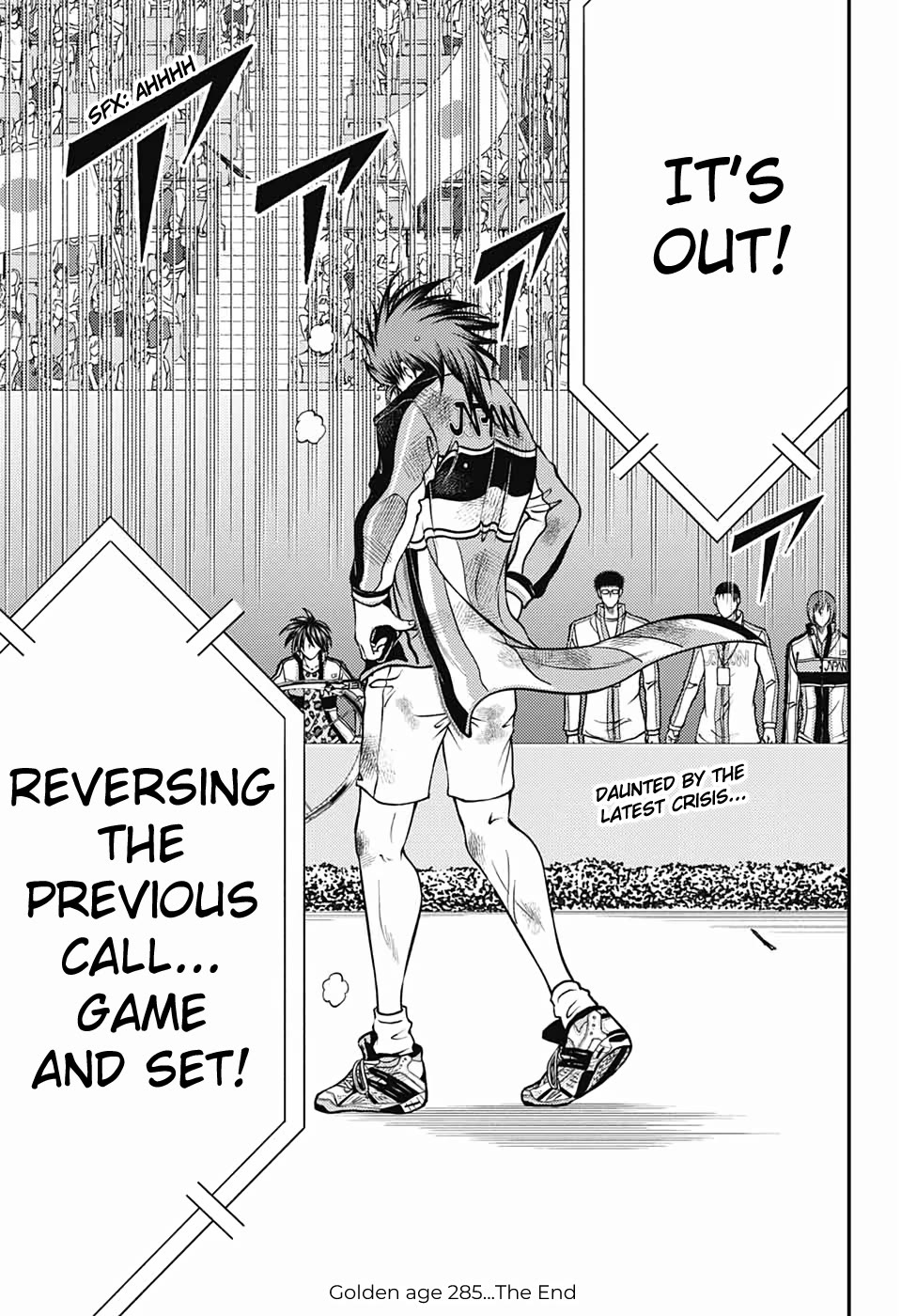 New Prince of Tennis Chapter 285 page 15 - Chapter 285: In! 15-40!