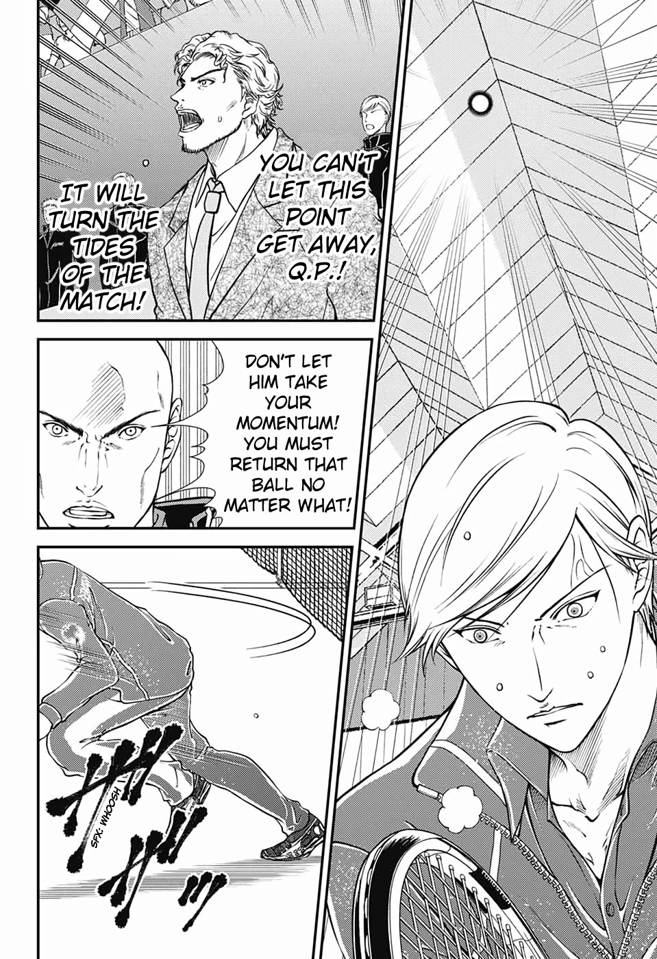 New Prince of Tennis Chapter 285 page 5 - Chapter 285: In! 15-40!