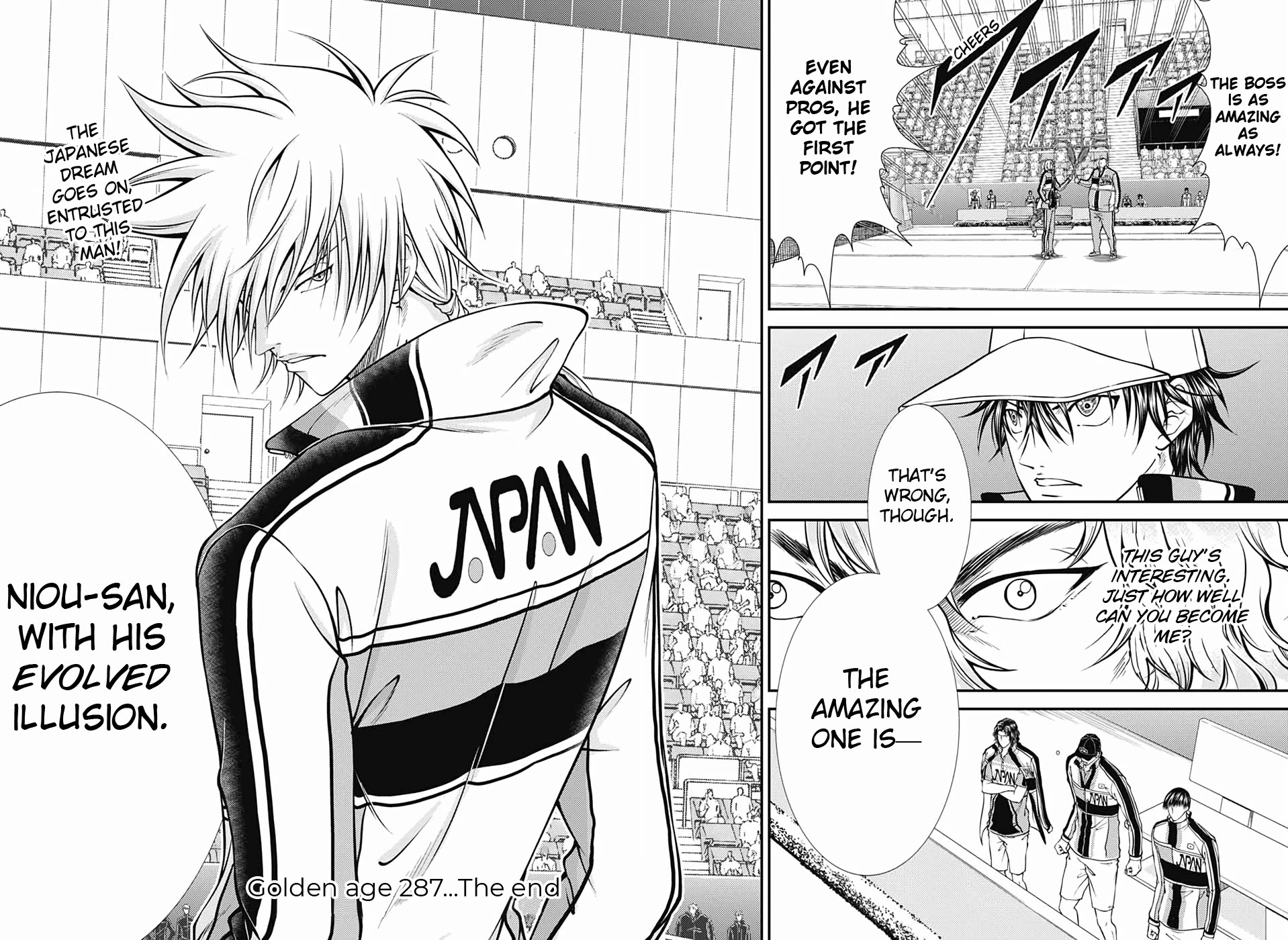New Prince of Tennis Chapter 287 page 12 - Chapter 287: A misunderstanding