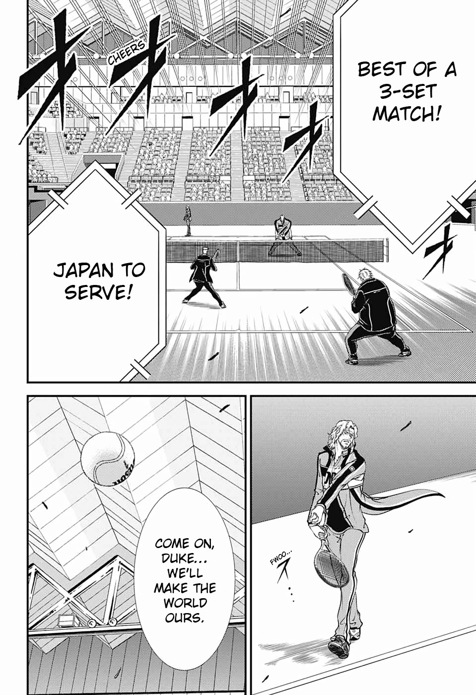 New Prince of Tennis Chapter 287 page 4 - Chapter 287: A misunderstanding