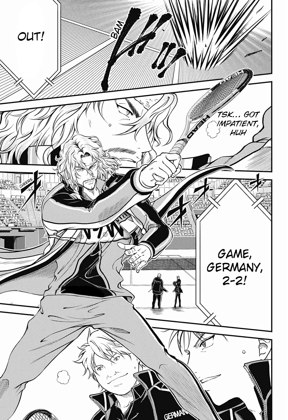 New Prince of Tennis Chapter 288 page 1 - Chapter 288: Once in a lifetime's illusion