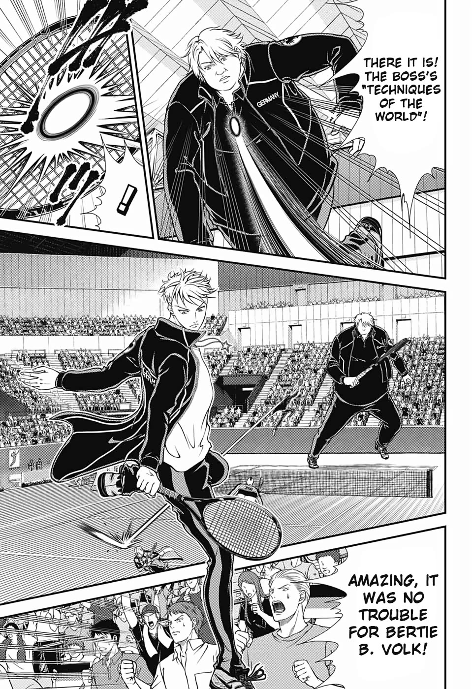New Prince of Tennis Chapter 289 page 11 - Chapter 289: The professional dimension