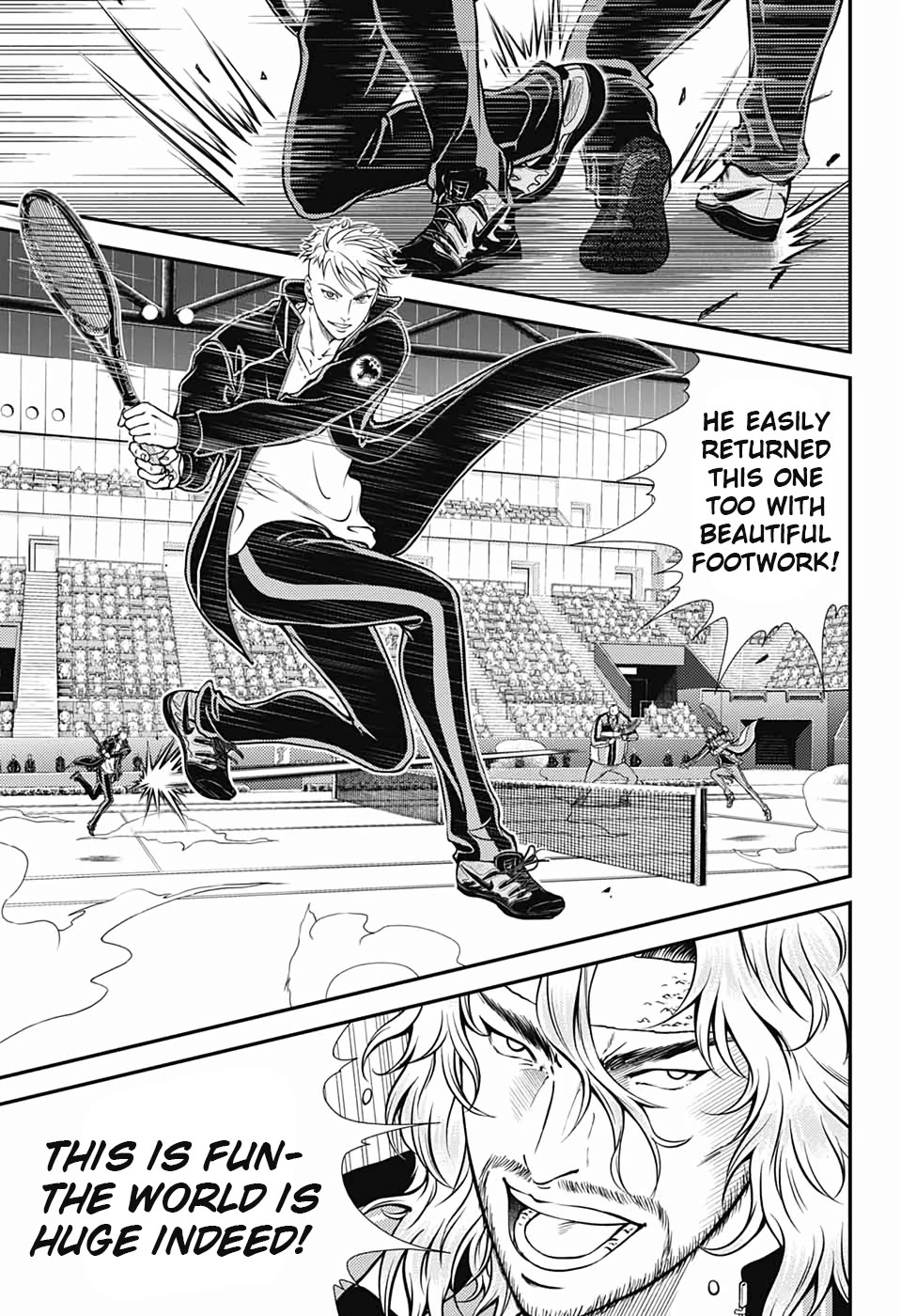 New Prince of Tennis Chapter 289 page 13 - Chapter 289: The professional dimension