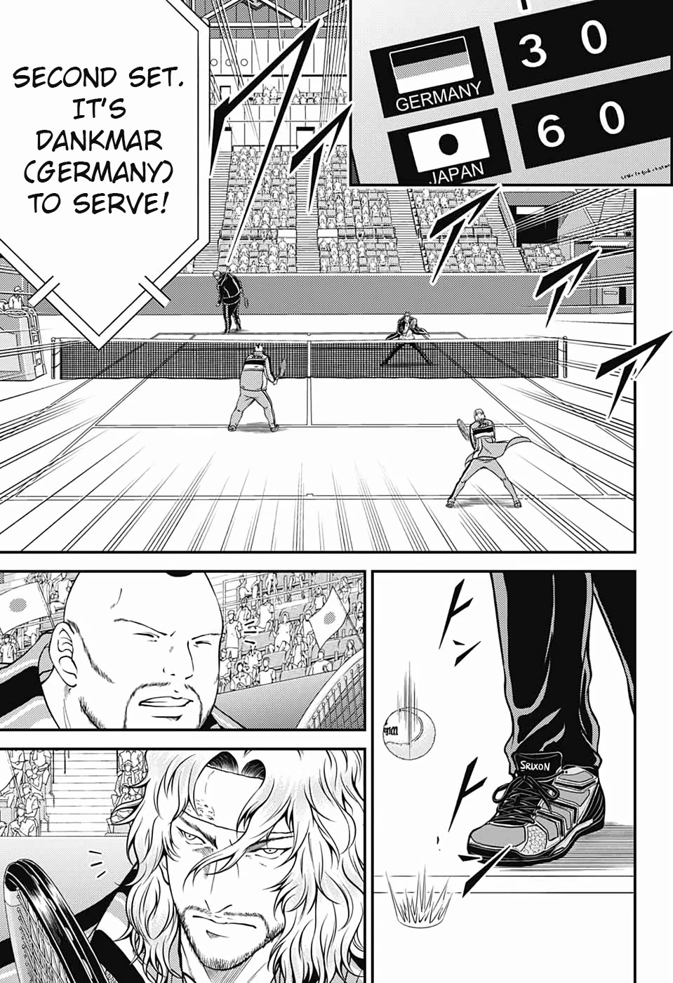 New Prince of Tennis Chapter 289 page 3 - Chapter 289: The professional dimension
