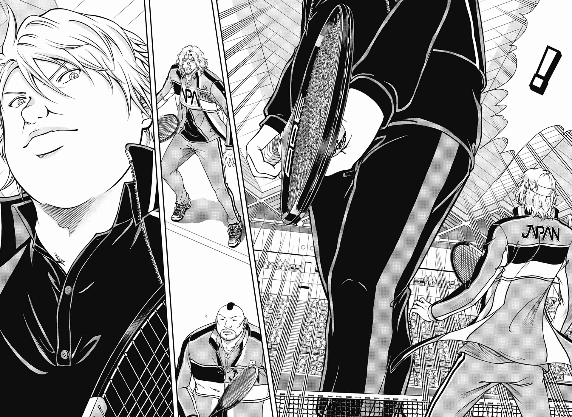 New Prince of Tennis Chapter 289 page 4 - Chapter 289: The professional dimension