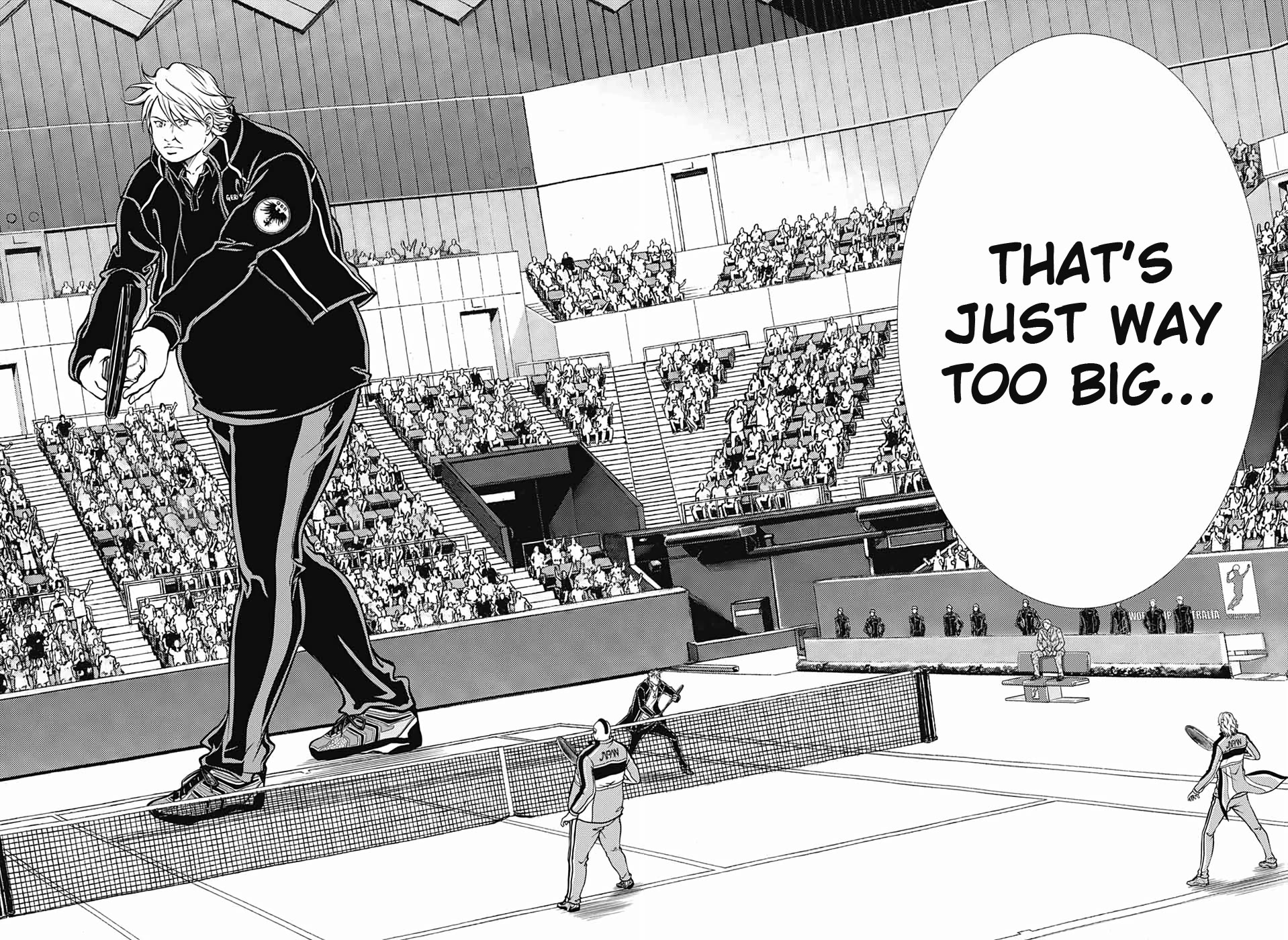 New Prince of Tennis Chapter 289 page 5 - Chapter 289: The professional dimension
