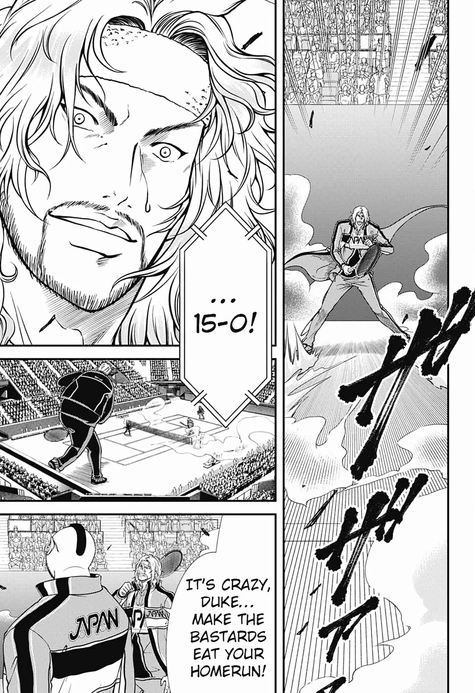 New Prince of Tennis Chapter 289 page 7 - Chapter 289: The professional dimension