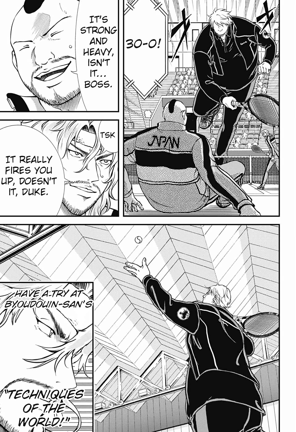 New Prince of Tennis Chapter 289 page 9 - Chapter 289: The professional dimension