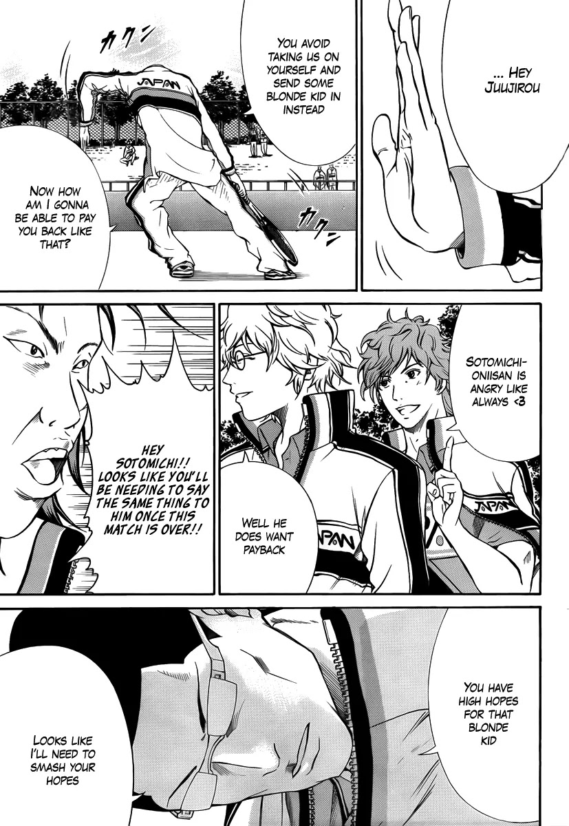 New Prince of Tennis Chapter 29 page 8 - Chapter 29 : Team Shuffle