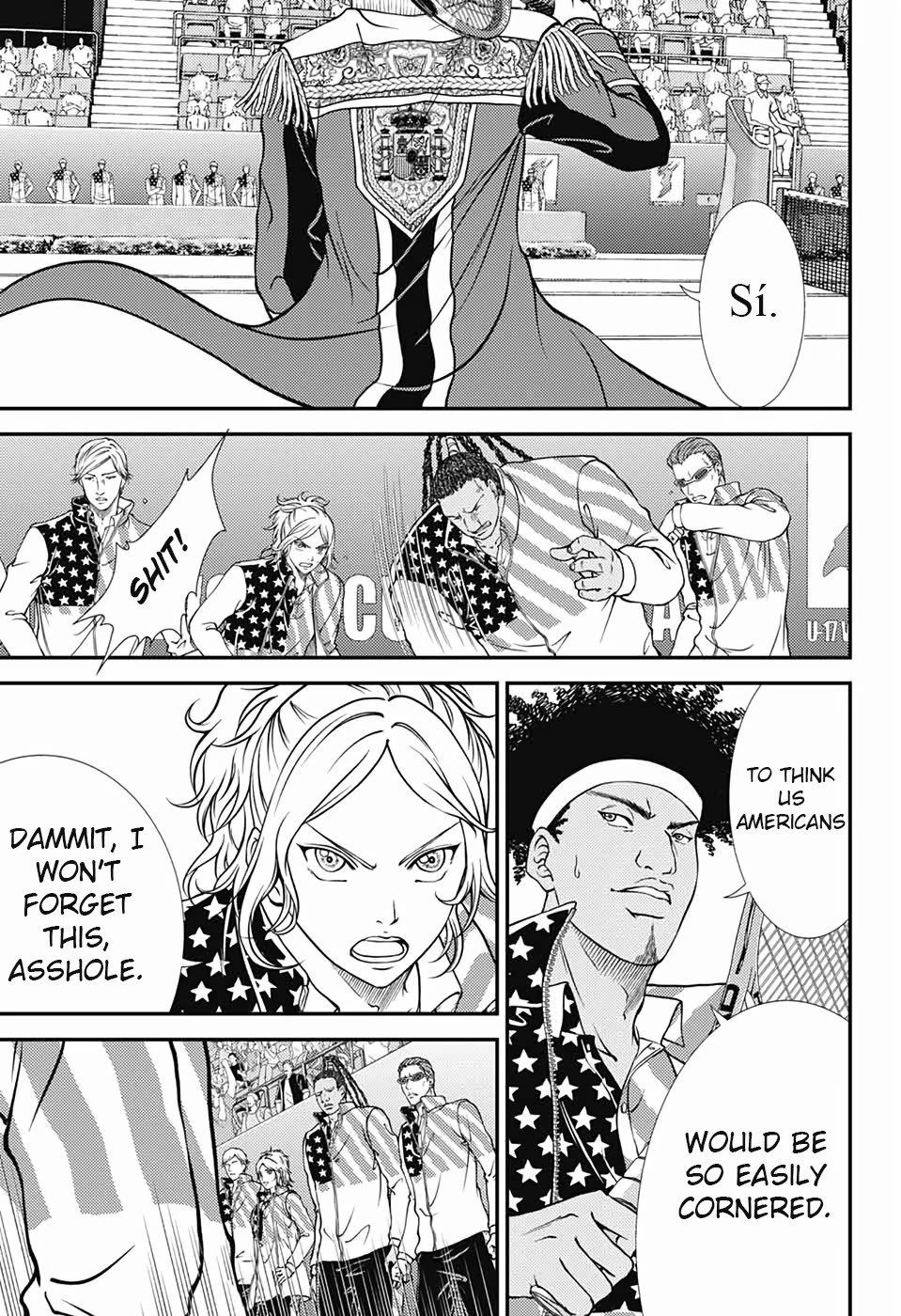 New Prince of Tennis Chapter 290 page 3 - Chapter 290: An approaching nightmare