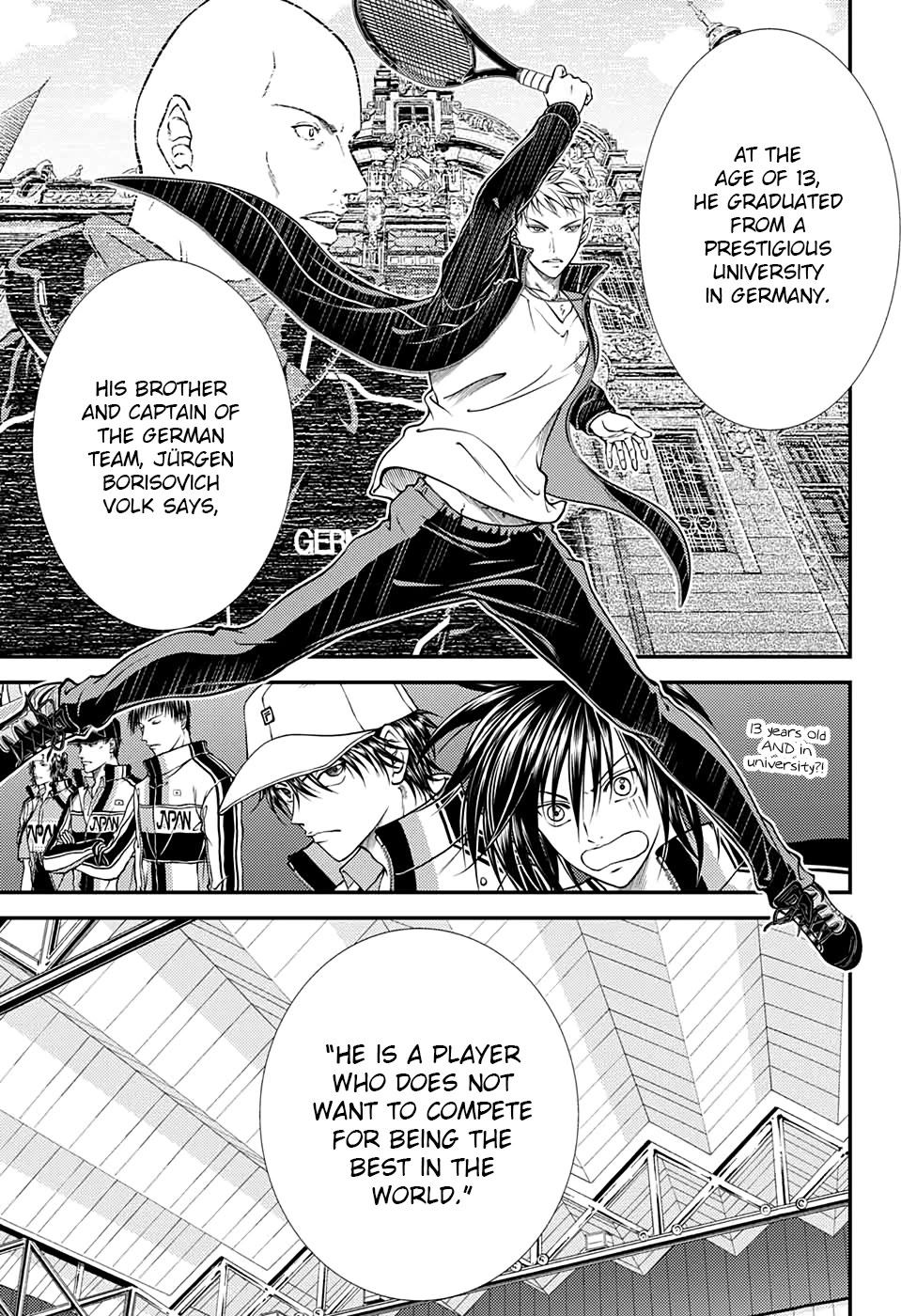 New Prince of Tennis Chapter 291 page 4 - Chapter 291: The fight with 0% probability of winning