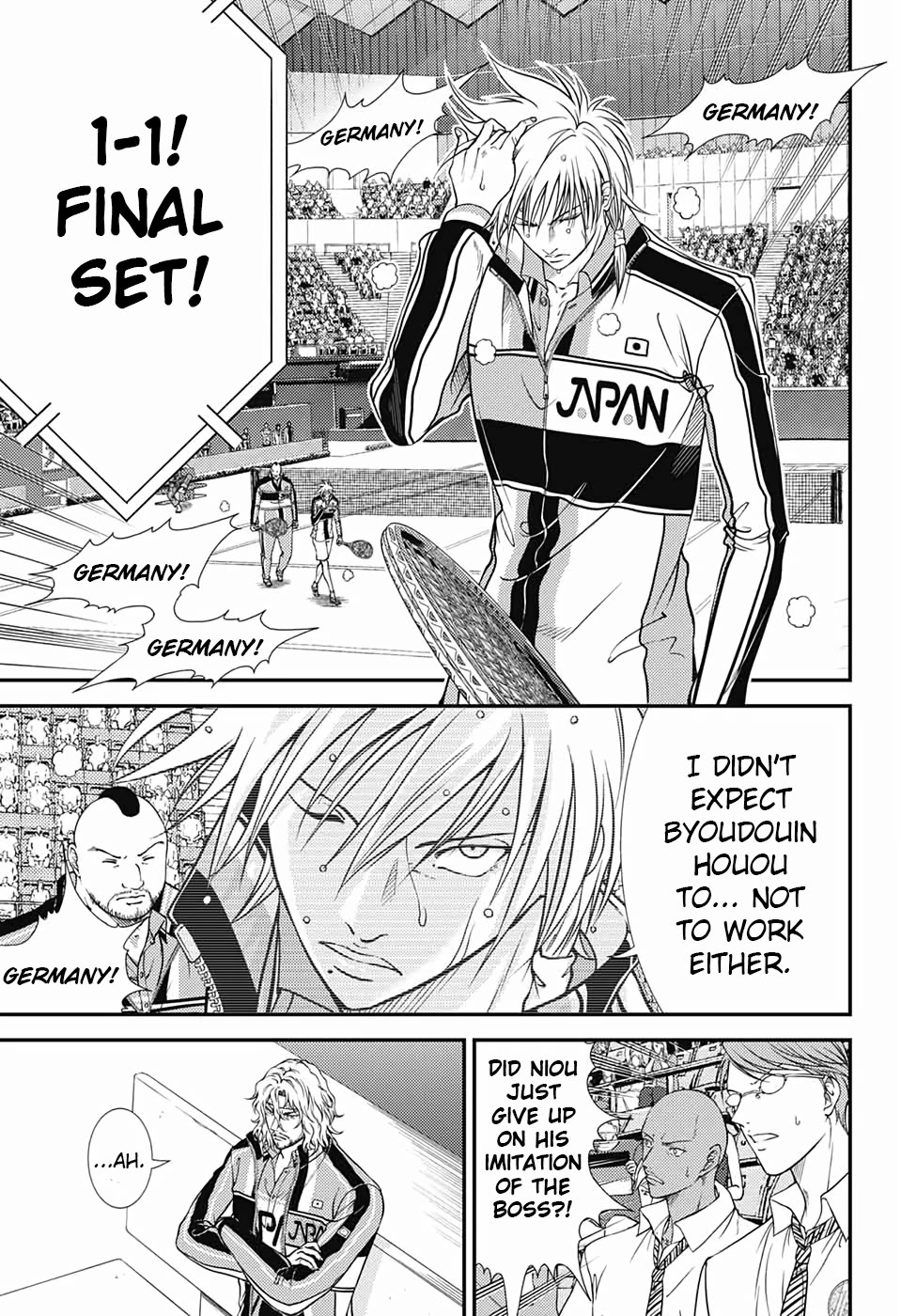 New Prince of Tennis Chapter 292 page 1 - Chapter 292: The last illusion