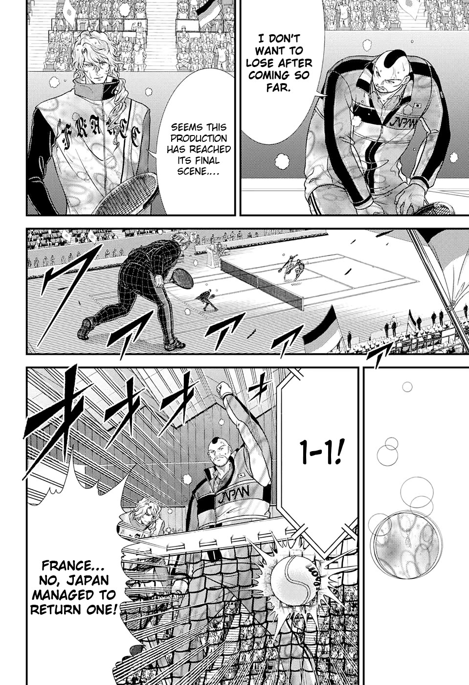 New Prince of Tennis Chapter 294 page 10 - Chapter 294: His only hope