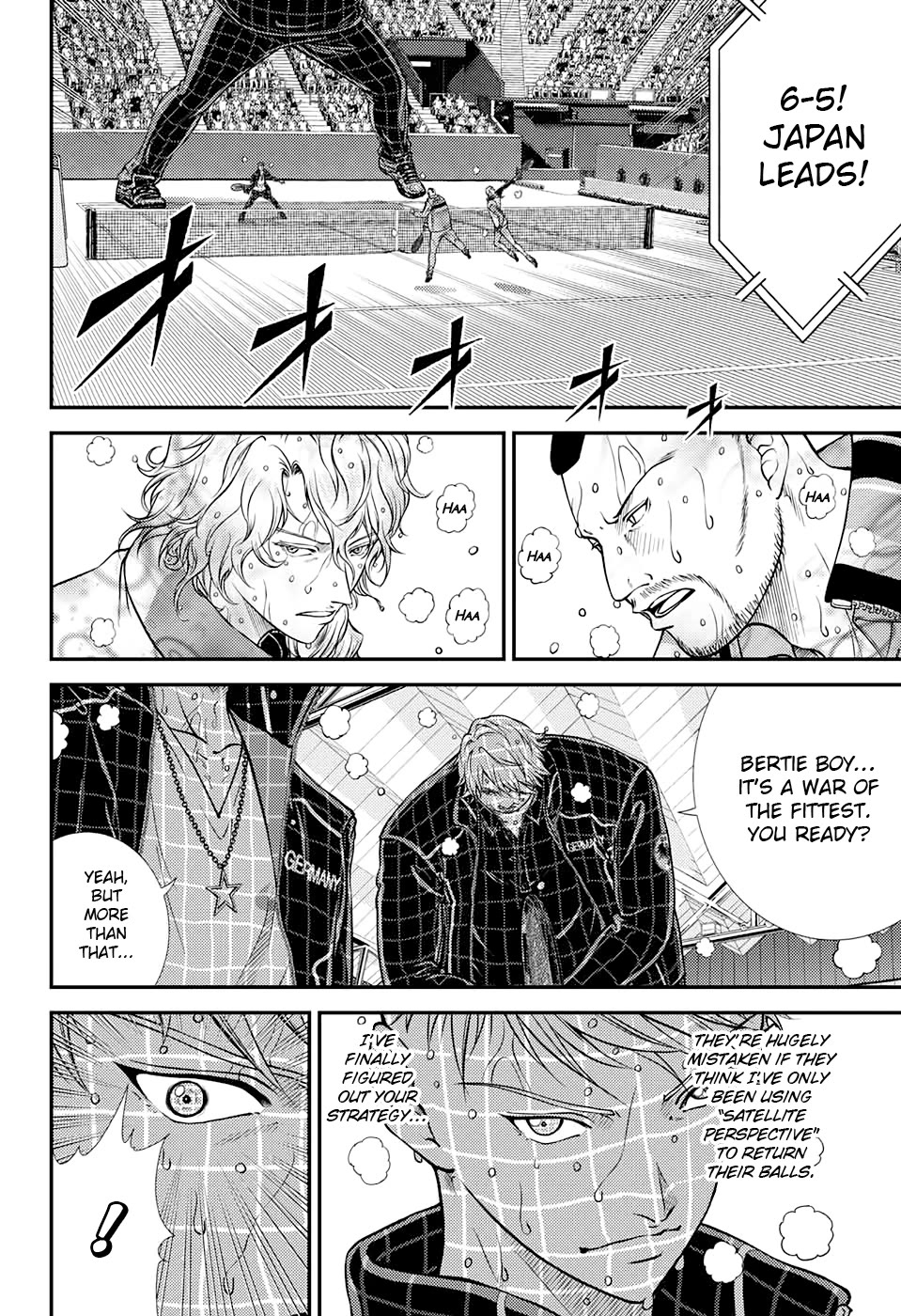 New Prince of Tennis Chapter 294 page 12 - Chapter 294: His only hope