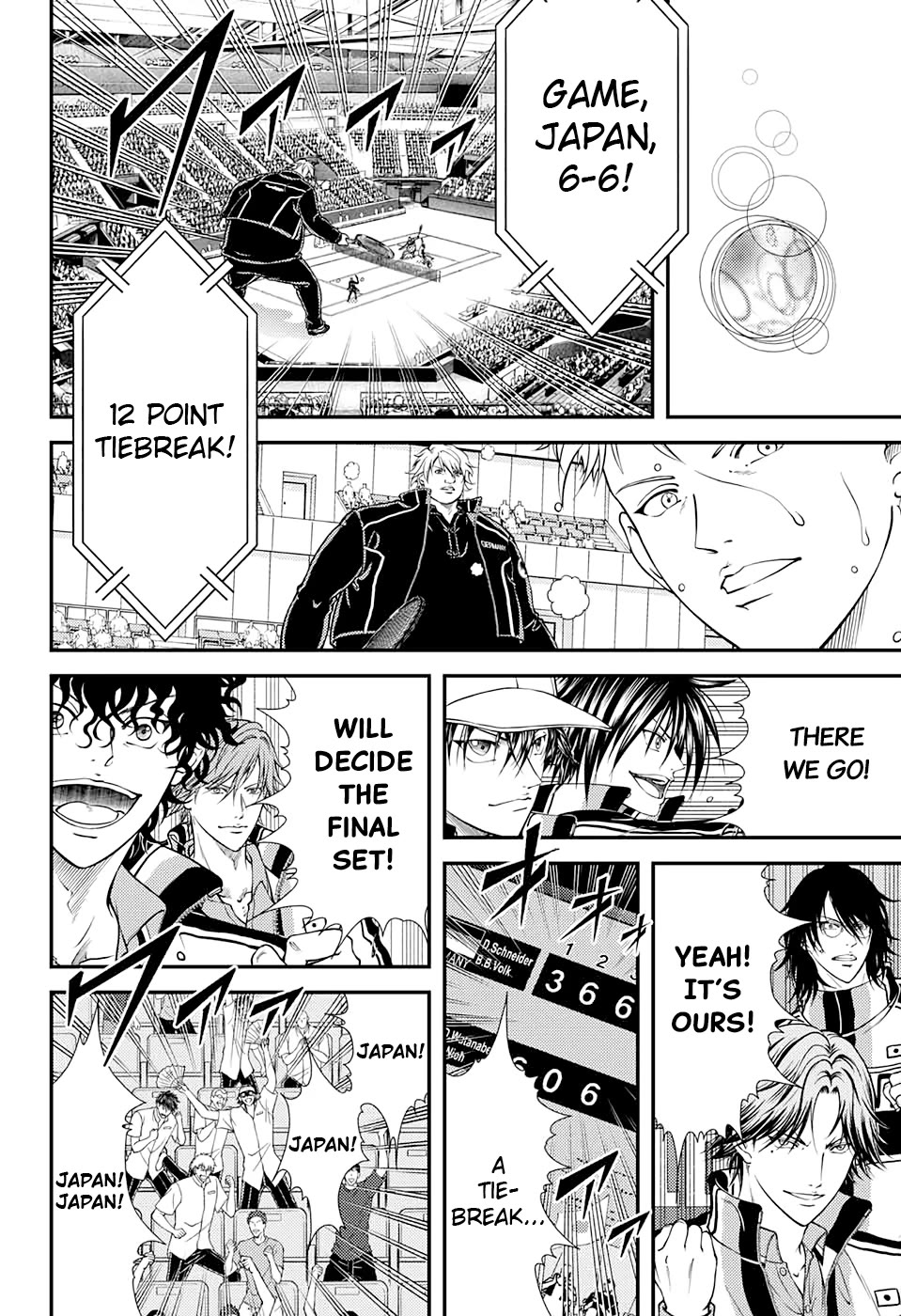 New Prince of Tennis Chapter 294 page 4 - Chapter 294: His only hope
