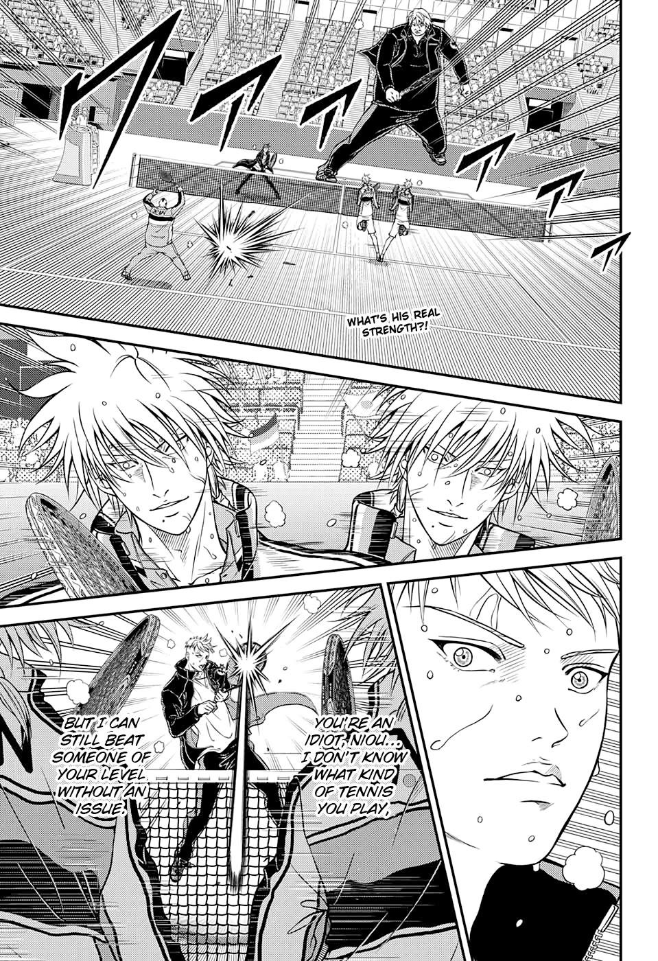 New Prince of Tennis Chapter 295 page 1 - Chapter 295: Straddling the black white horse, he went backwards to the front