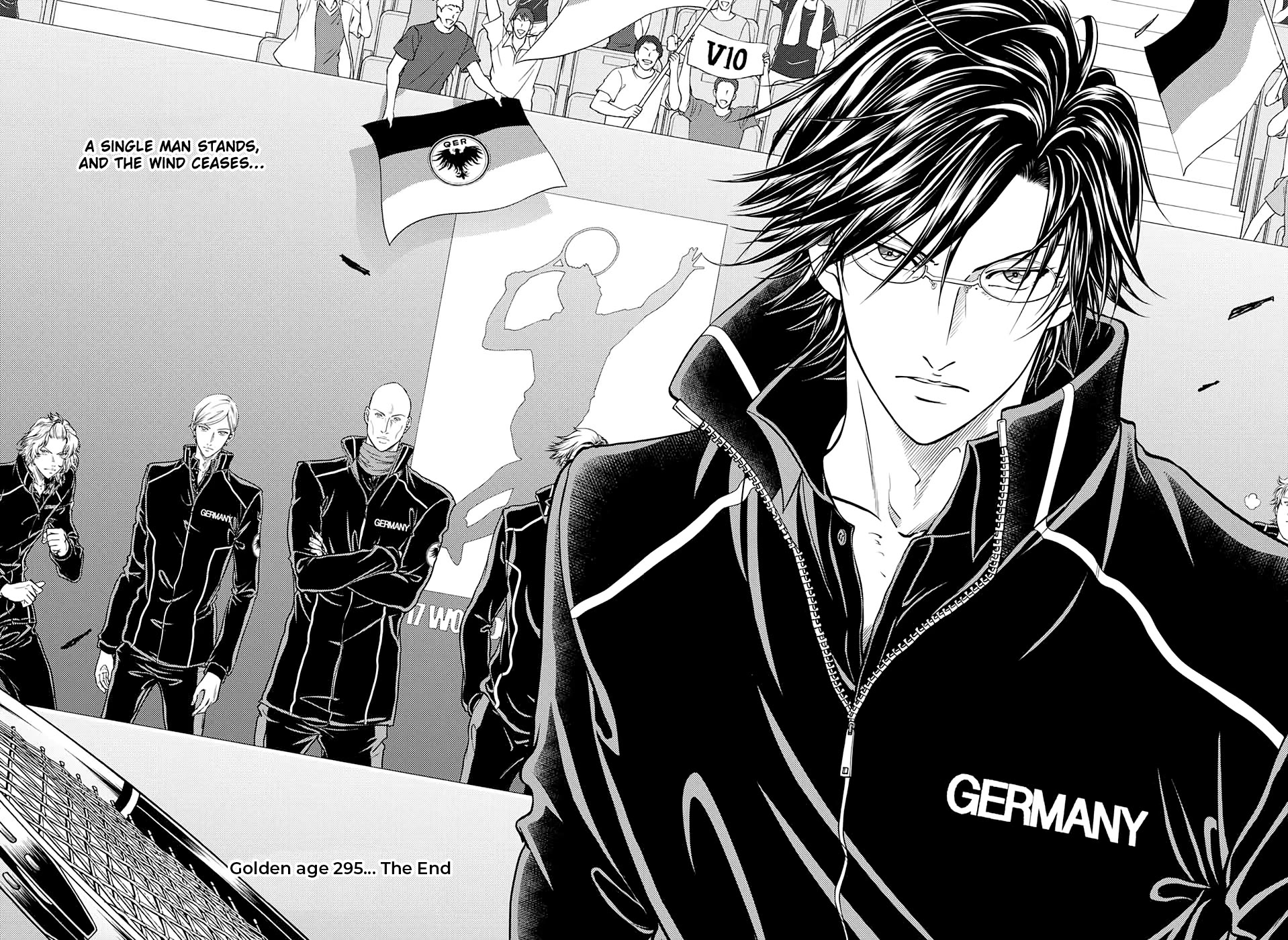 New Prince of Tennis Chapter 295 page 12 - Chapter 295: Straddling the black white horse, he went backwards to the front