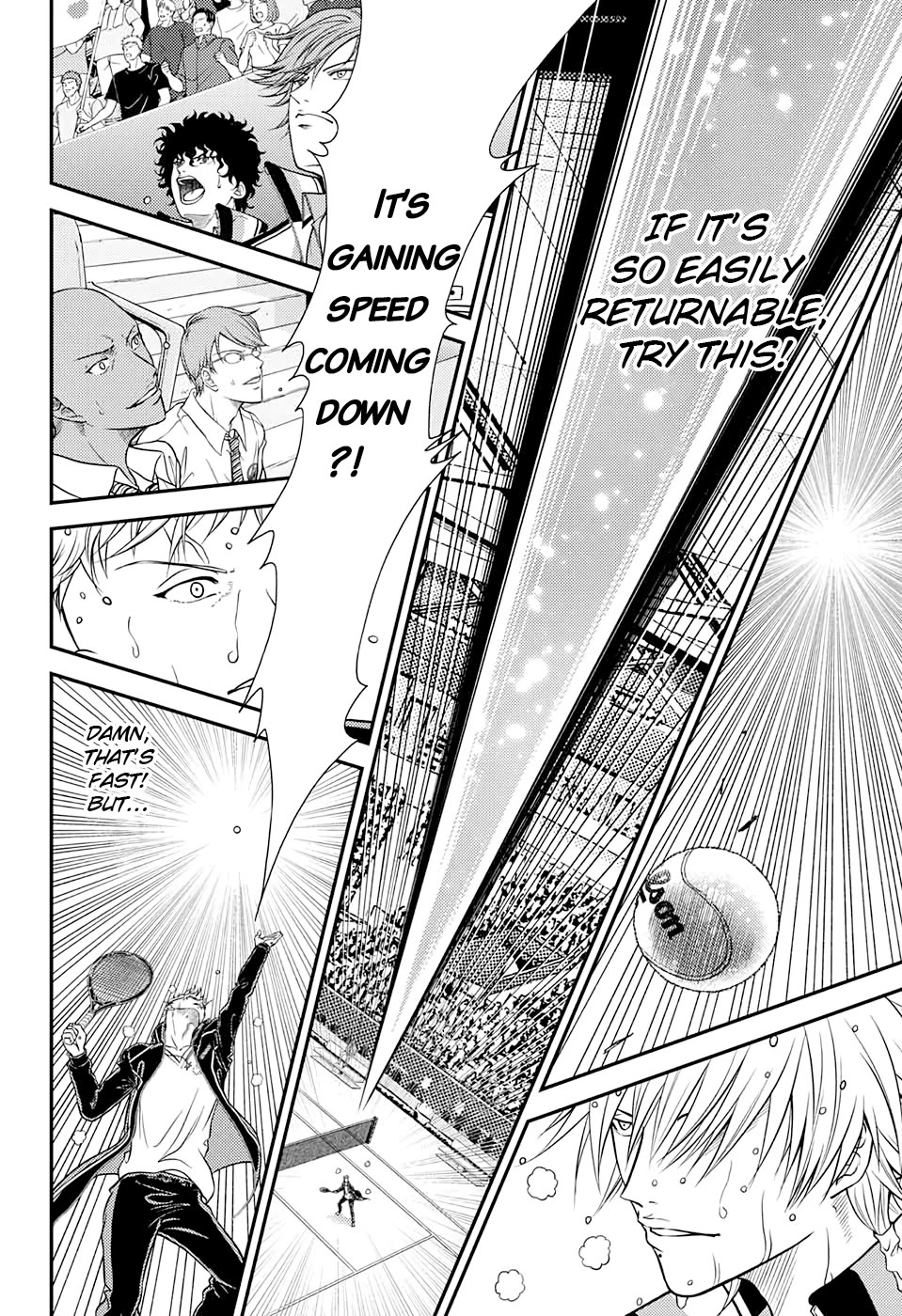 New Prince of Tennis Chapter 295 page 3 - Chapter 295: Straddling the black white horse, he went backwards to the front