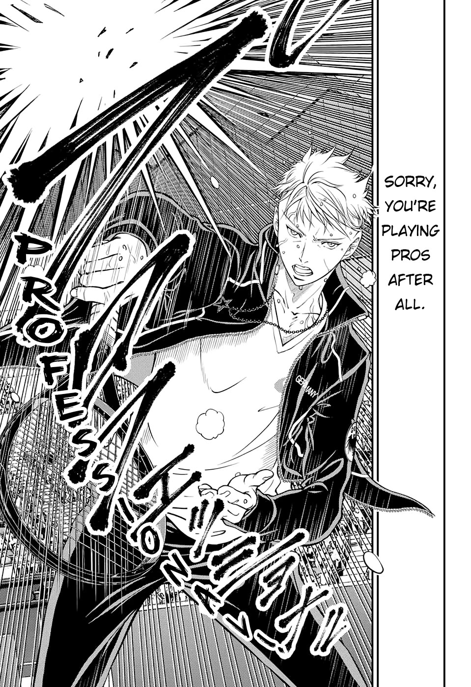 New Prince of Tennis Chapter 295 page 4 - Chapter 295: Straddling the black white horse, he went backwards to the front
