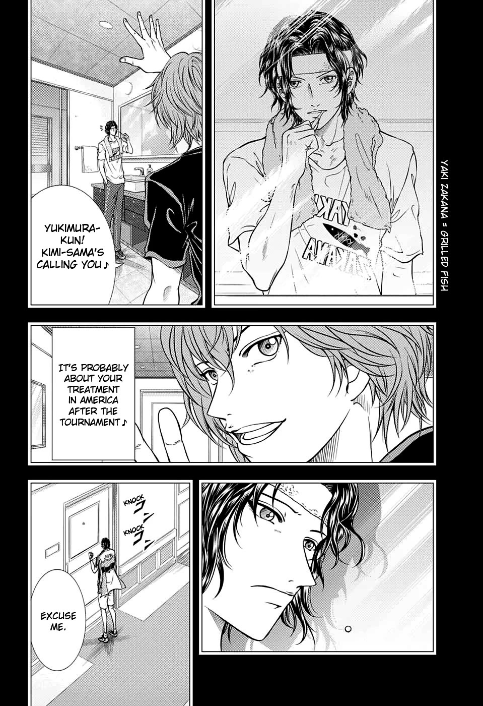 New Prince of Tennis Chapter 297 page 10 - Chapter 297: A Written Challenge to Tezuka