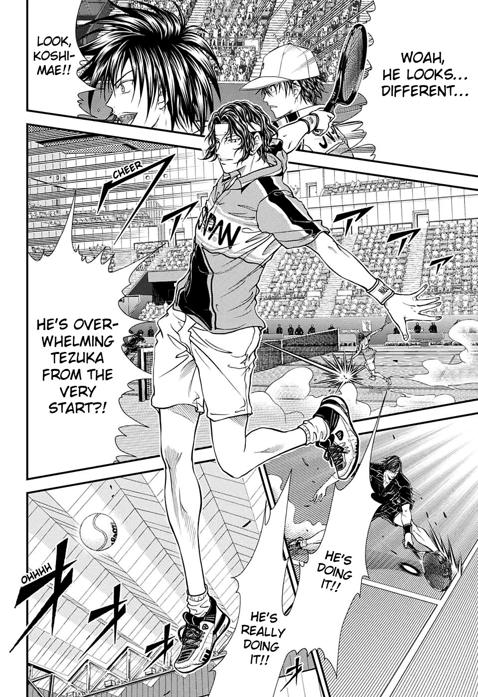 New Prince of Tennis Chapter 297 page 12 - Chapter 297: A Written Challenge to Tezuka
