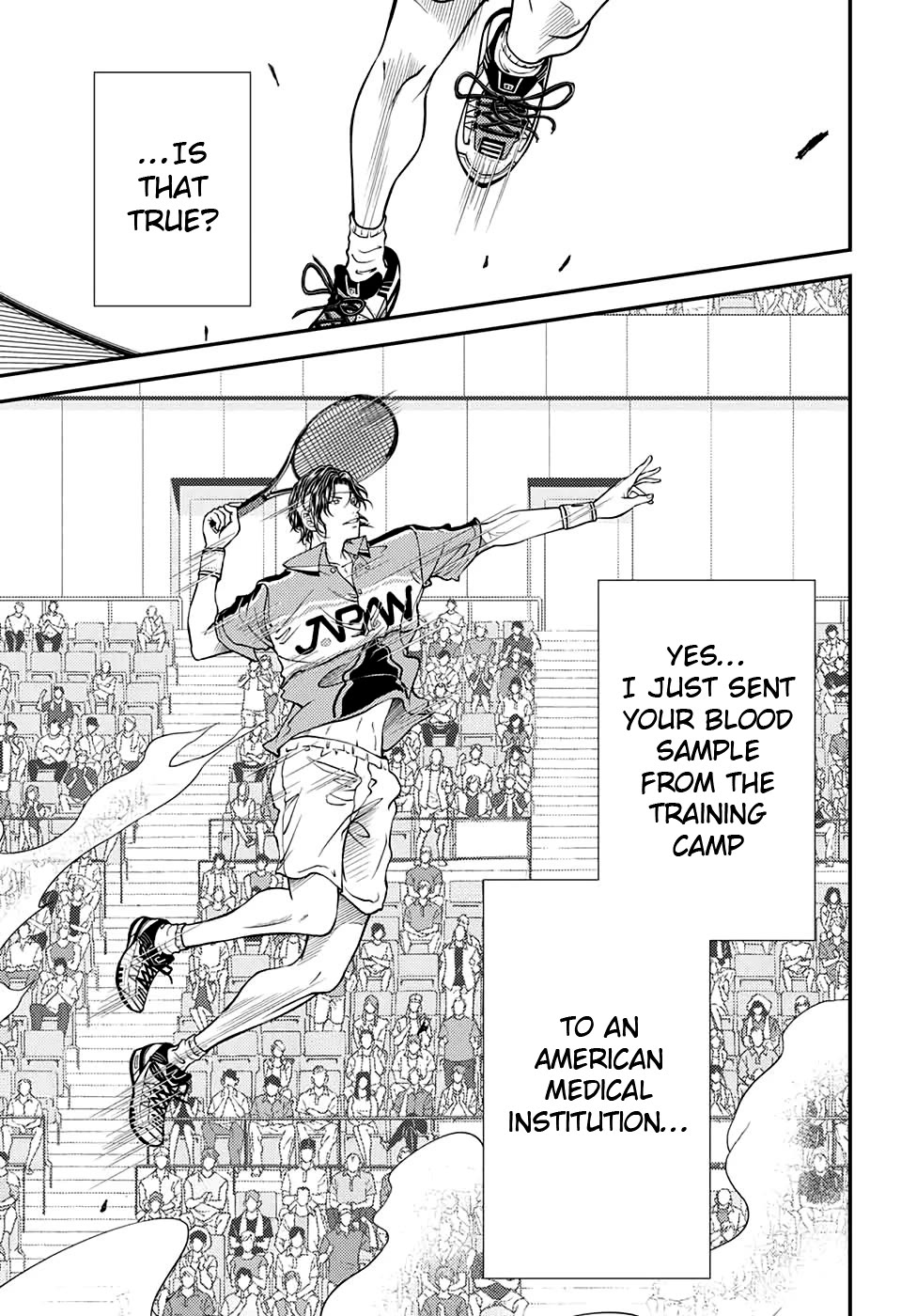 New Prince of Tennis Chapter 297 page 13 - Chapter 297: A Written Challenge to Tezuka