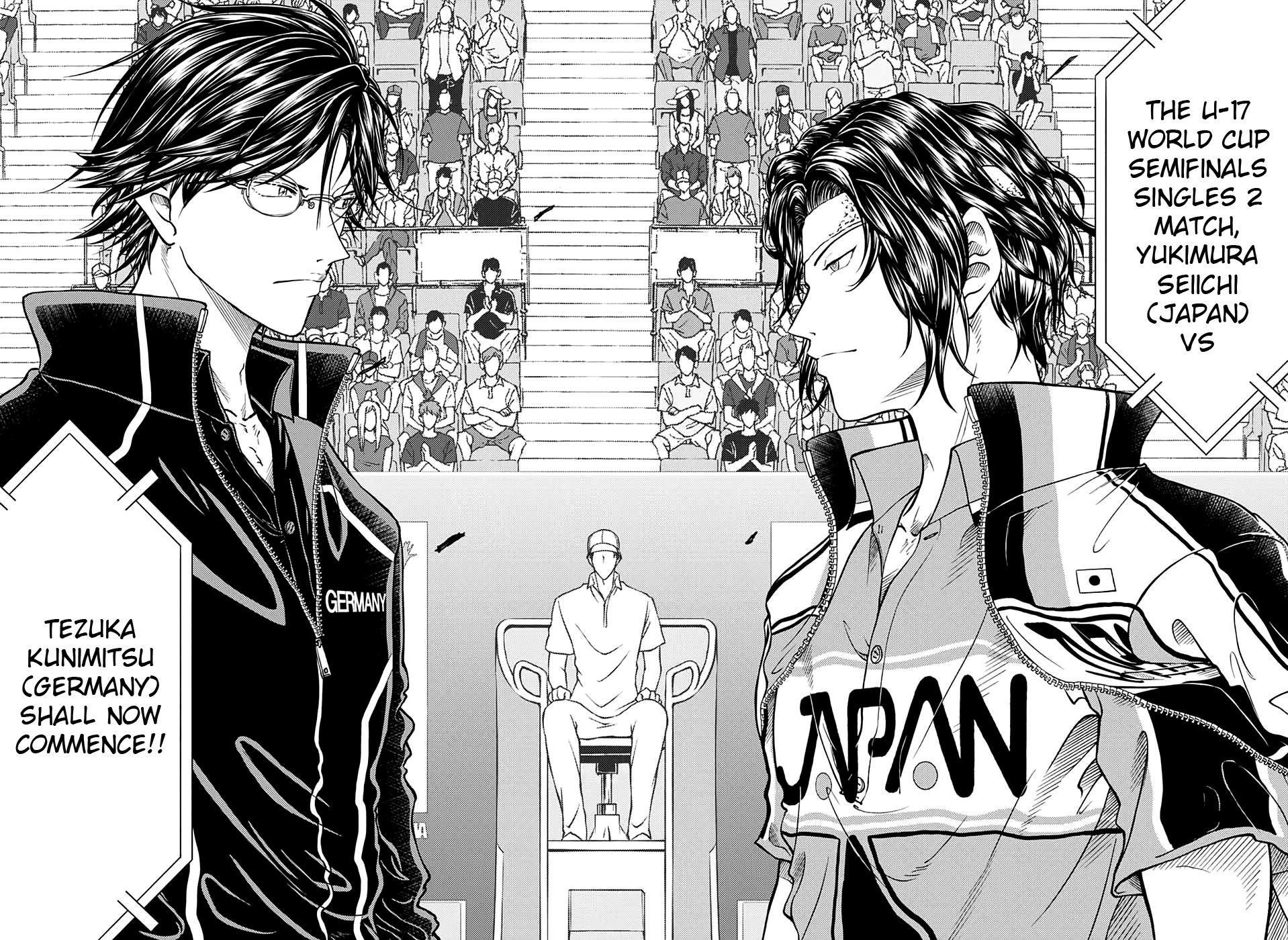 New Prince of Tennis Chapter 297 page 3 - Chapter 297: A Written Challenge to Tezuka