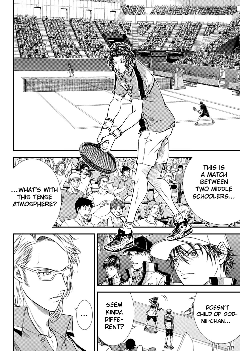 New Prince of Tennis Chapter 297 page 4 - Chapter 297: A Written Challenge to Tezuka