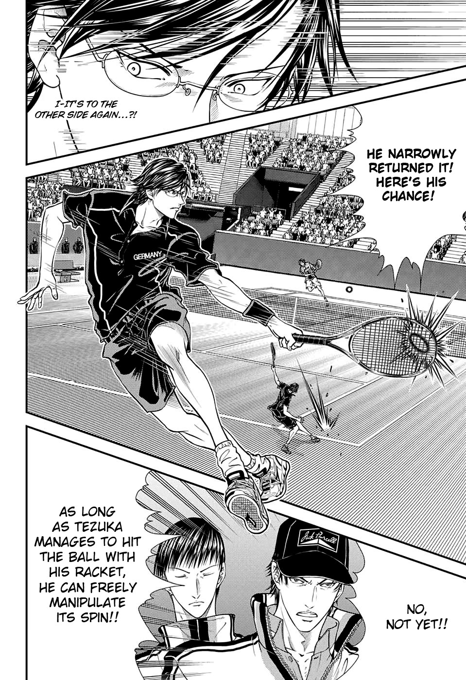 New Prince of Tennis Chapter 297 page 8 - Chapter 297: A Written Challenge to Tezuka