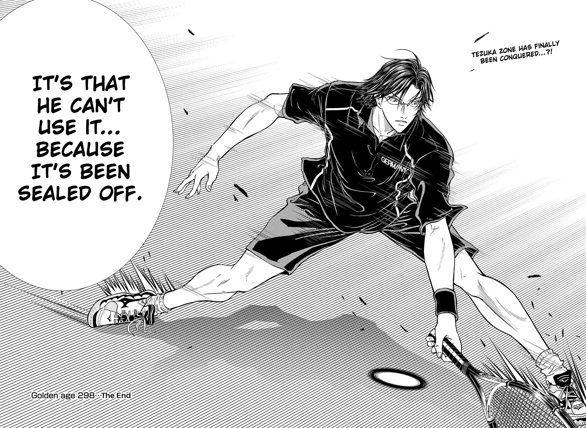 New Prince of Tennis Chapter 298 page 10 - Chapter 298: Sealing Tezuka Zone