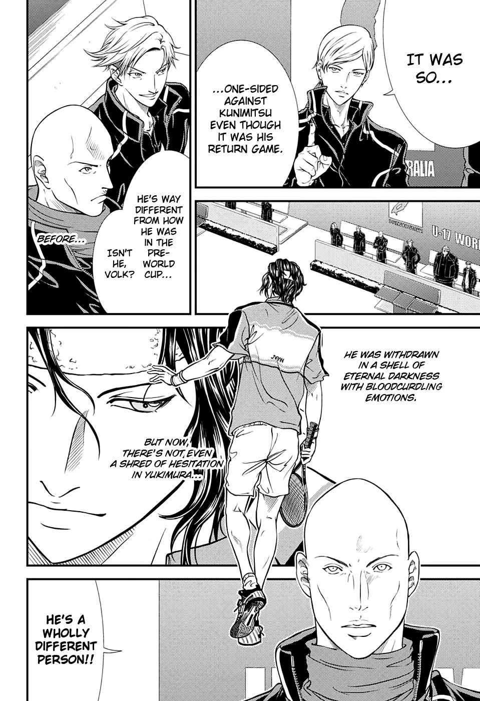 New Prince of Tennis Chapter 298 page 4 - Chapter 298: Sealing Tezuka Zone