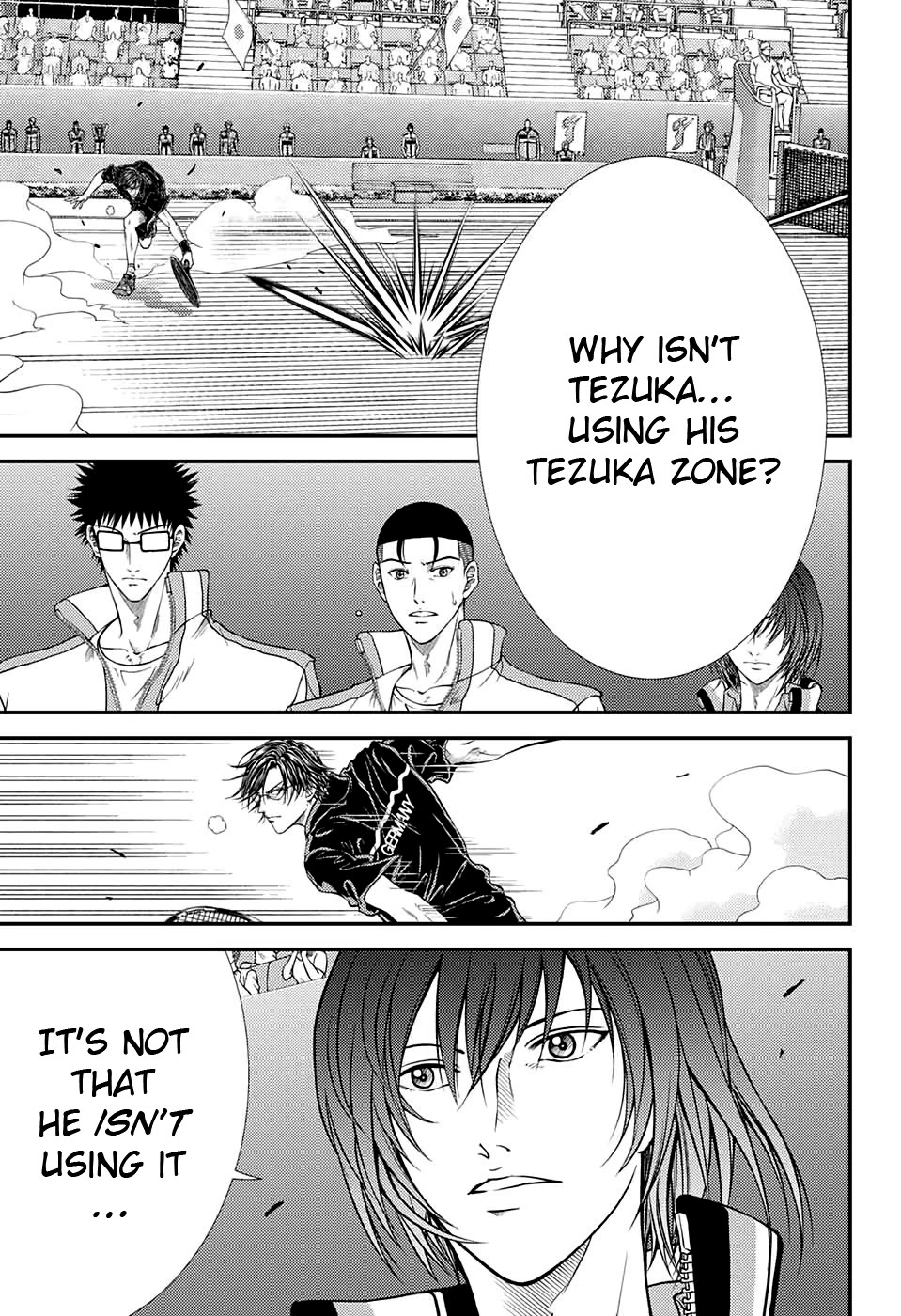 New Prince of Tennis Chapter 298 page 9 - Chapter 298: Sealing Tezuka Zone