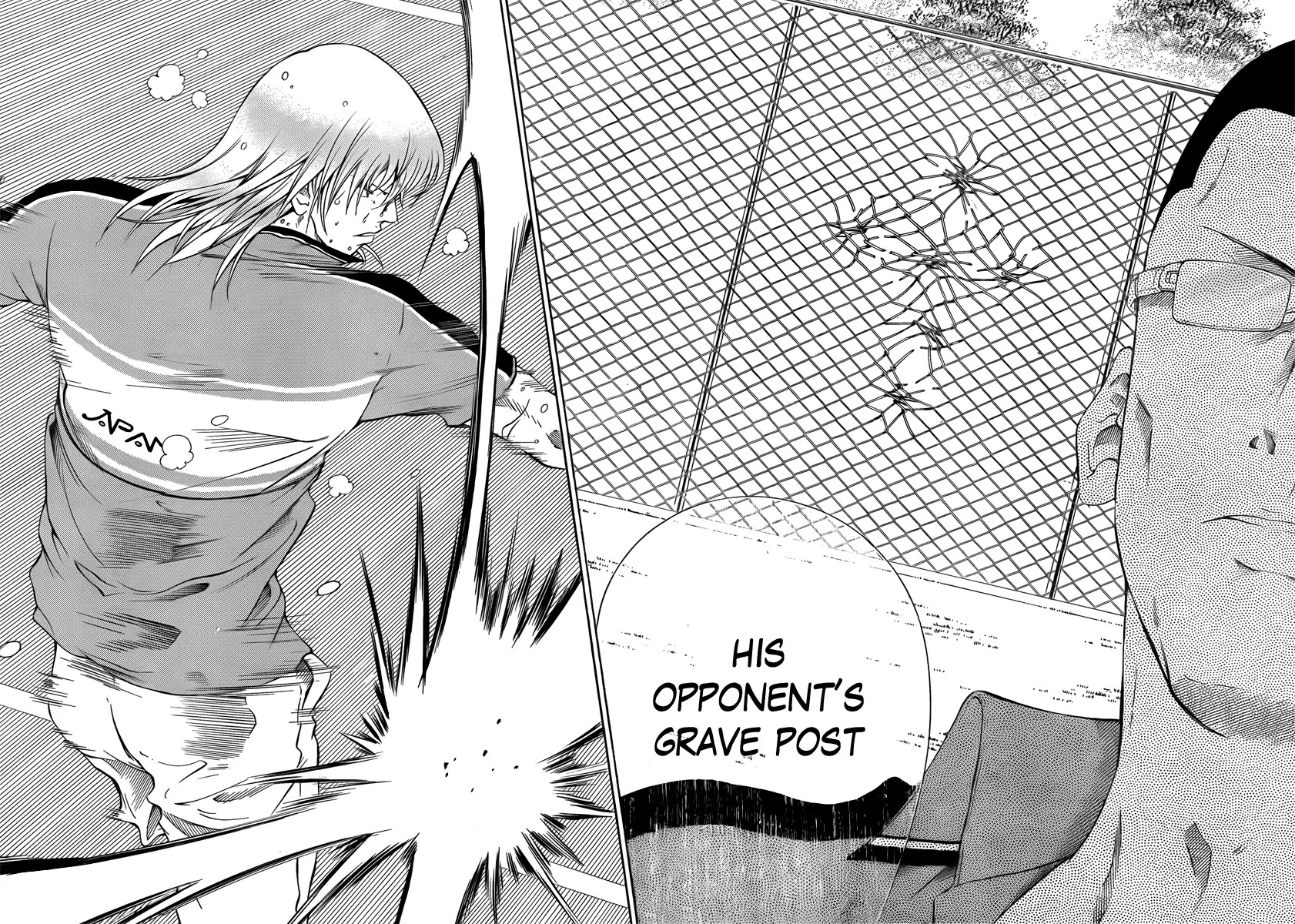 New Prince of Tennis Chapter 30 page 10 - Chapter 30 : GraveStone