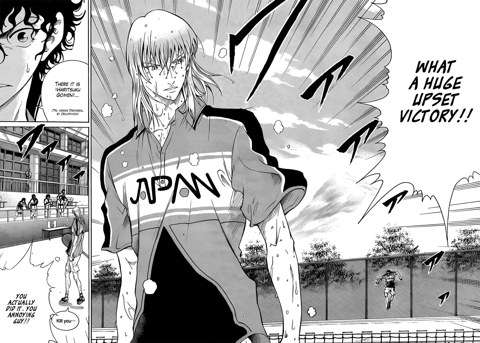 New Prince of Tennis Chapter 30 page 12 - Chapter 30 : GraveStone