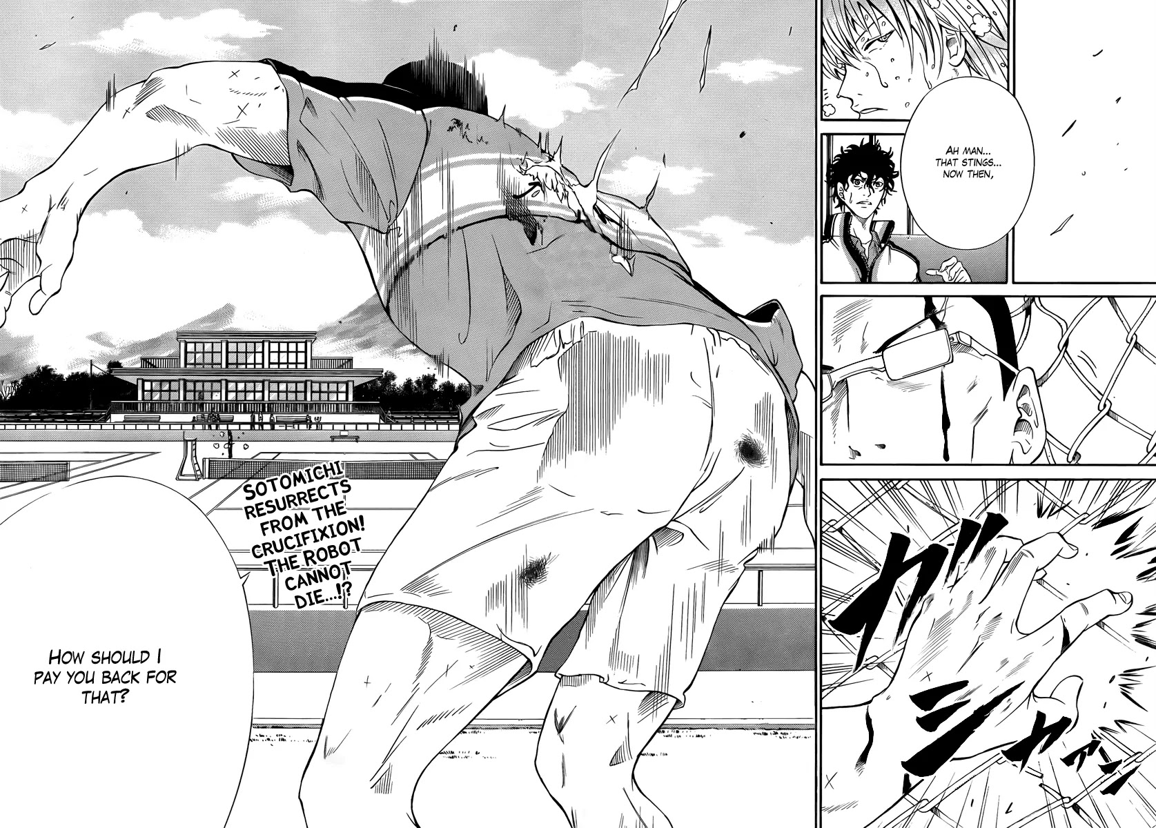 New Prince of Tennis Chapter 30 page 13 - Chapter 30 : GraveStone