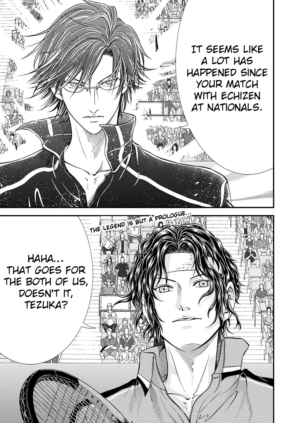 New Prince of Tennis Chapter 300 page 1 - Chapter 300: Lonely Road